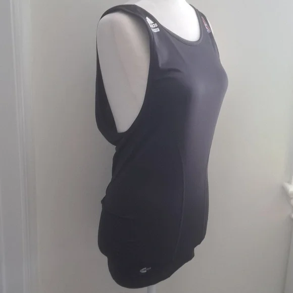 ADIDAS NBA Black Workout Top Size Large - Picture 4 of 7